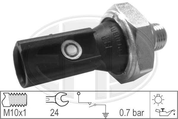 ERA 330325 Датчик, давление масла AUDI/VW 1.9TDi/2.0TDi
