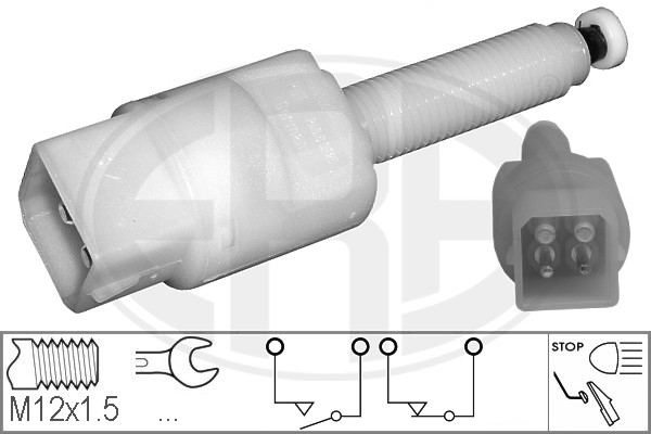 ERA 330328 Датчик включения стоп-сигнала AUDI A4/A6 VW PASSAT 97-05 330328