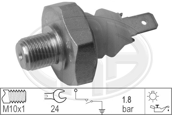 ERA 330337 Датчик давления масла AUDI/VW 82-03 330337
