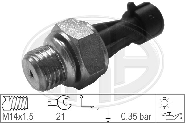 ERA 330340 Датчик, давление масла OPEL ASTRA H/J diesel