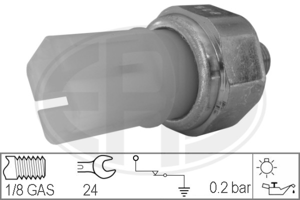 ERA 330359 Датчик, давление масла NISSAN