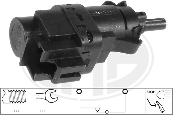 ERA 330597 Датчик включения стоп-сигнала FORD FOCUS II/MONDEO IV/TRANSIT 06- 330597