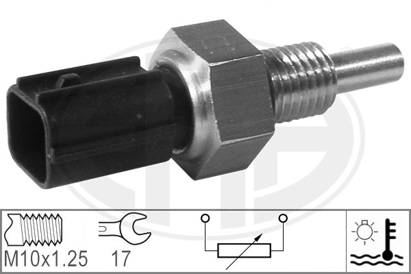 ERA 330648 Датчик, температура ОЖ HONDA ACCORD, CIVIC, CR-V 01->