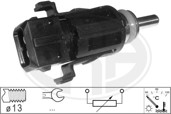 ERA 330683 Датчик, температура ОЖ BMW
