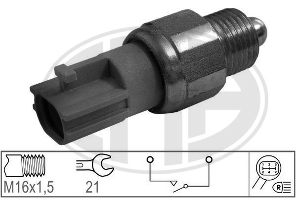 ERA 330746 Датчик, включение заднего хода NISSAN/RENAULT