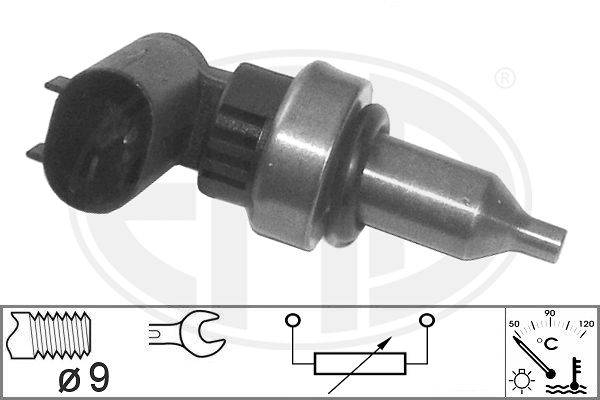 ERA 330791 Датчик, температура ОЖ MERCEDES W222