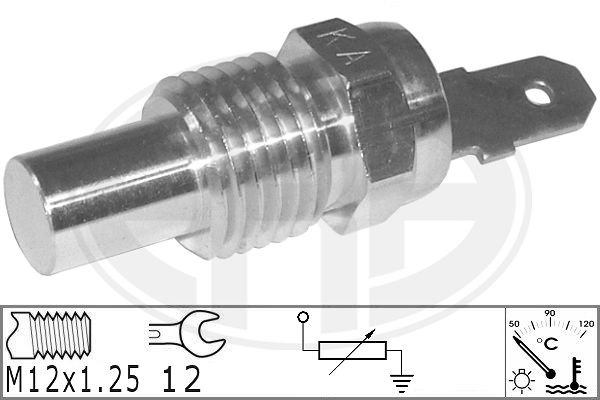 ERA 330793 Датчик температуры охлаждающей жидкости. NISSAN
