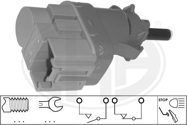 ERA 330797 Датчик включения стоп-сигнала FORD FOCUS III MAZDA 3/6 330797