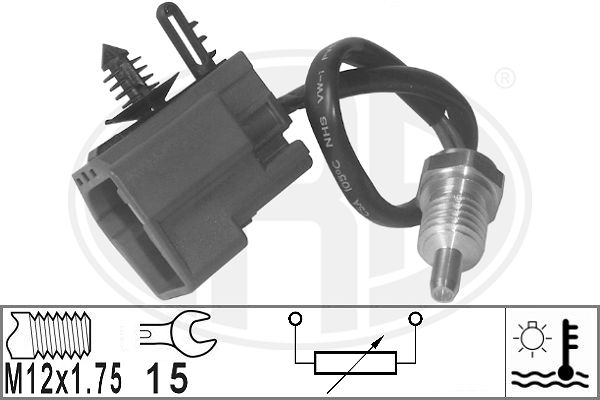 ERA 330810 Датчик, температура ОЖ FORD FOCUS II, MONDEO IV 1.8TDCi