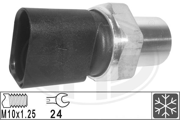 ERA 330868 Датчик, давление кондиционера AUDI/VW 05->