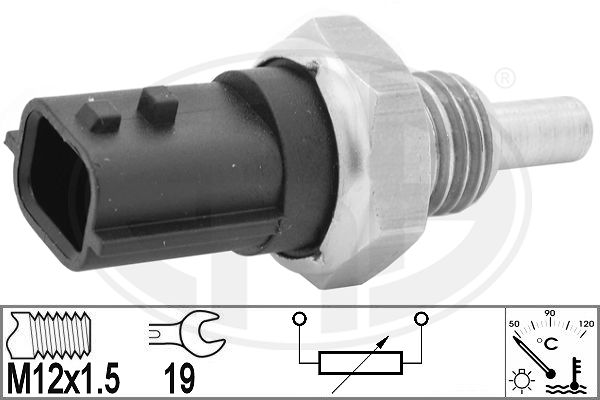 ERA 330922 Датчик, температура ОЖ RENAULT MEGANE II/III