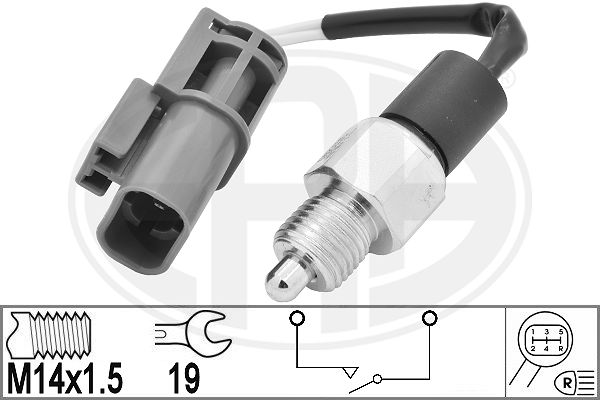 ERA 330942 Датчик включения заднего хода NISSAN PATHFINDER R51 330942