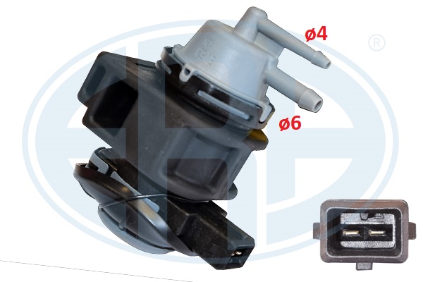 ERA 555210 Клапан, рециркуляция ОГ NISSAN/RENAULT 1.5dci/2.0dci 05->