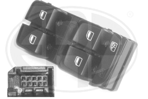 ERA 662503 Выключатель, стеклоподъемник AUDI A4/A5/Q5