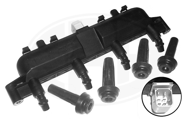 ERA 880035 Катушка зажигания CITROEN C4 1.4