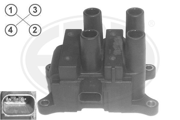 ERA 880103 Катушка зажигания FORD FOCUS II/III 1.4/1.6