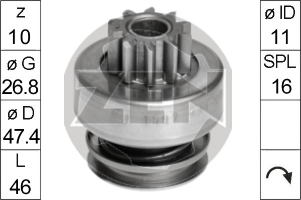 ERA ZN1597 Бендикс FORD FUSION