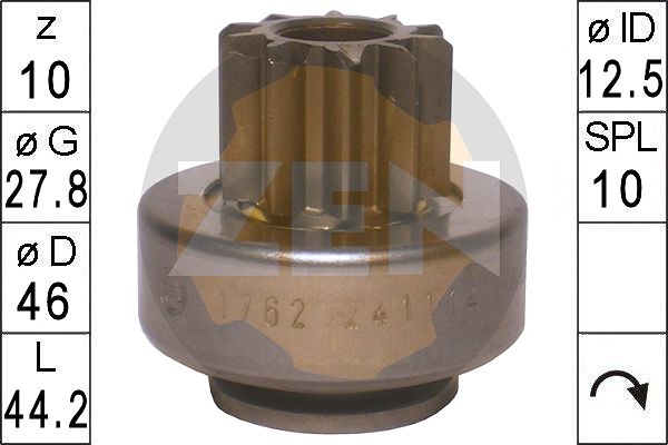 ERA ZN1762 Бендикс NISSAN/RENAULT 06-