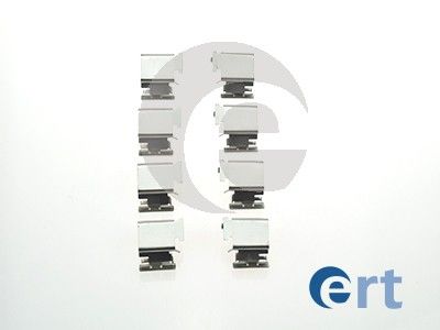 ERT 420008 Комплект монтажный тормозных колодок ALFA ROMEO: MITO 08-, VW: AMAROK 10-, CRAFTER 30-35 06-, CRAFTER 30-50 06-