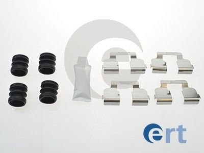 ERT 420144 Комплект монтажный тормозных колодок DACIA: Sandero 08-, Logan 04-, RENAULT: Twingo 07-, Megane I Hatchback 96-, Megane I Grandtour 99-, Logan 04-, Clio II Hatchback 99-, 98-, Clio II Bo