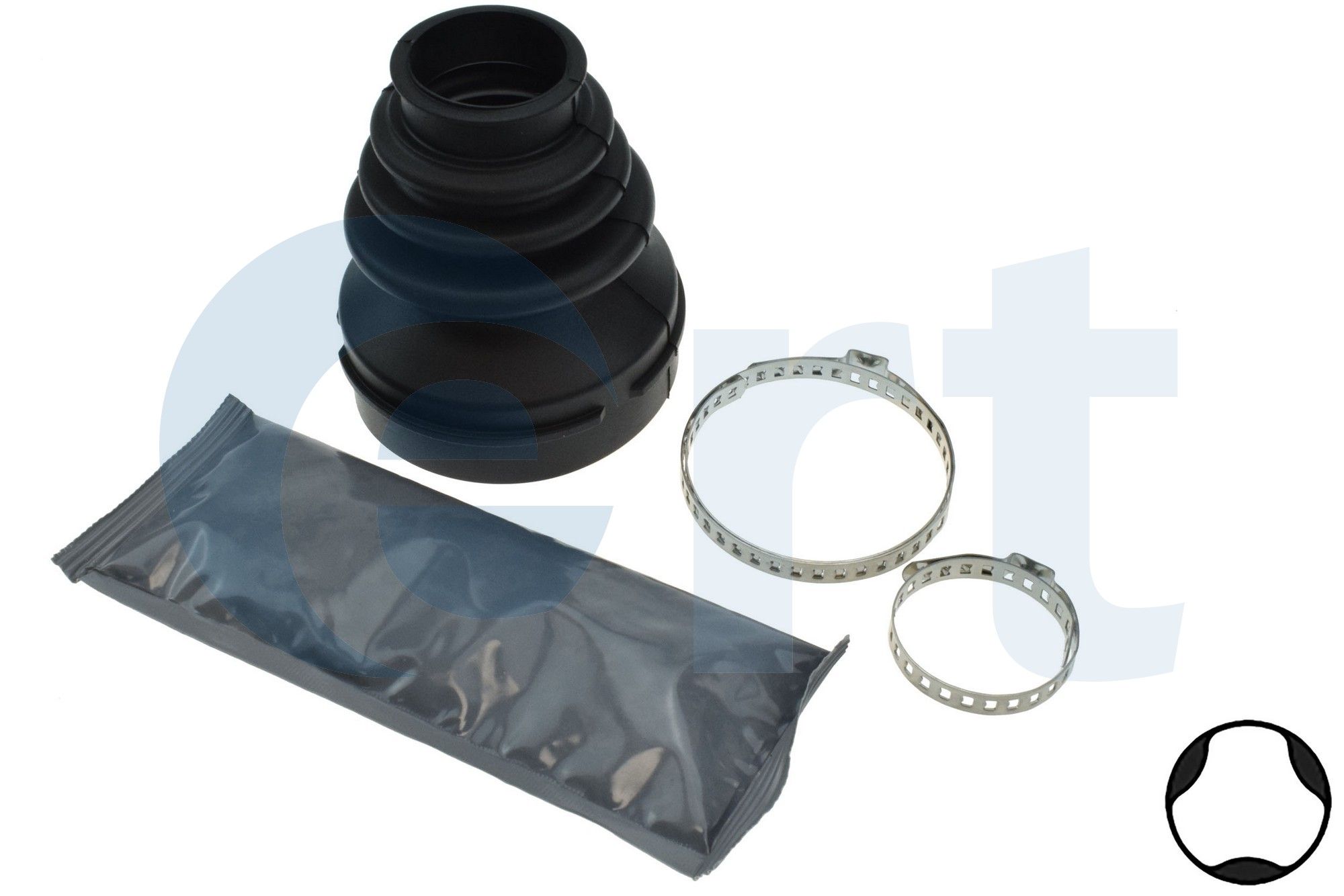 ERT 500405 Пыльник ШРУСа внутр к-кт CITROEN: BERLINGO 96-, BERLINGO фургон 96-, C4 04-, C4 Grand Picasso 06-, C4 Picasso 07-, C4 купе 04-, C5 08-, C5 Break 08-, DS3 09-, XSARA