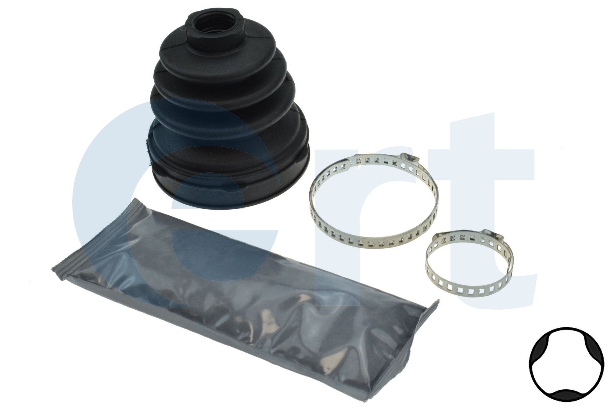 ERT 500549 Пыльник ШРУСа внутр к-кт FORD: FOCUS C-MAX 1.8/2.0 03-07, FOCUS II 1.6/1.8/2.0 04-, FUSION 1.6 TDCi 02-