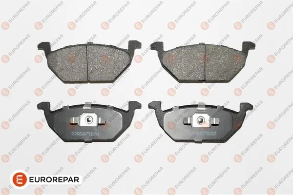 EUROREPAR 1617260980 Колодки тормозные AUDI A3 97>/VW G4/SKODA OCTAVIA 97>09 1.4/1.6/1.8 передние