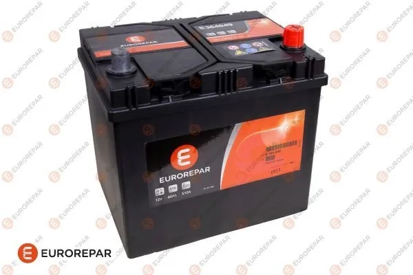 EUROREPAR E364049 Аккумулятор АКБ JIS (ASIATIC) 60AH-510A, R(+) B00, 14,05kg, D23L - 232x173x225