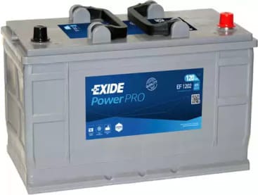 EXIDE EF1202 Аккумуляторная батарея exide powerpro [12v 120ah 870a b1]