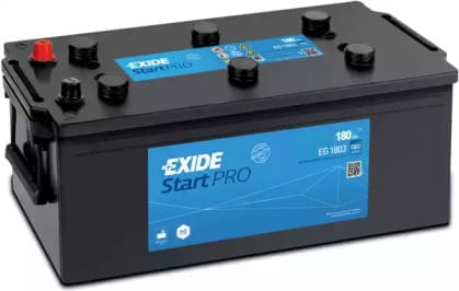 EXIDE EG1803 Аккумулятор exide heavy professional [12v 180ah 1000a 513x223x223 прямая полярность, + слева, обслуж.] купить в Самаре