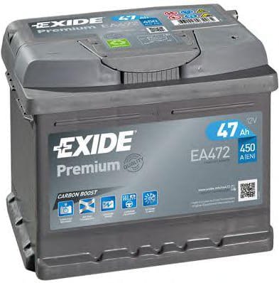 EXIDE ea472 Аккумуляторная батарея premium [12v 47ah 450a b13] купить в Самаре
