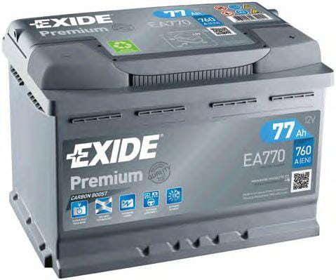 EXIDE ea770 Аккумуляторная батарея premium [12v 77ah 760a b13] купить в Самаре