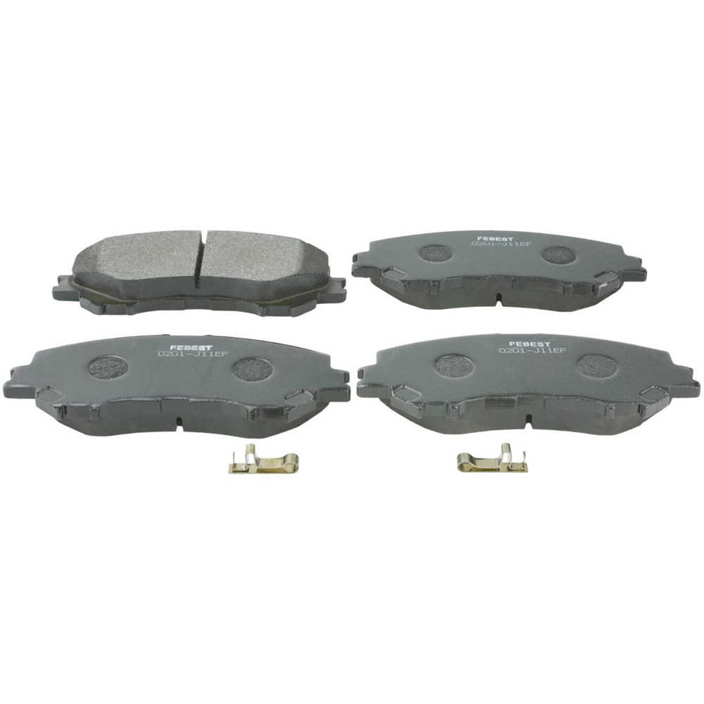 FEBEST 0201J11EF Колодки тормозные передние комплект
