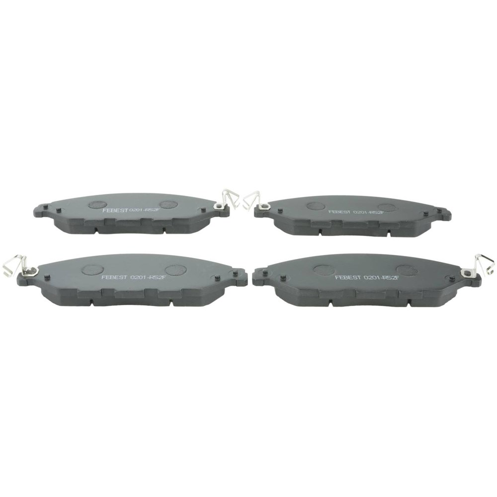 FEBEST 0201R52F Колодки тормозные передние