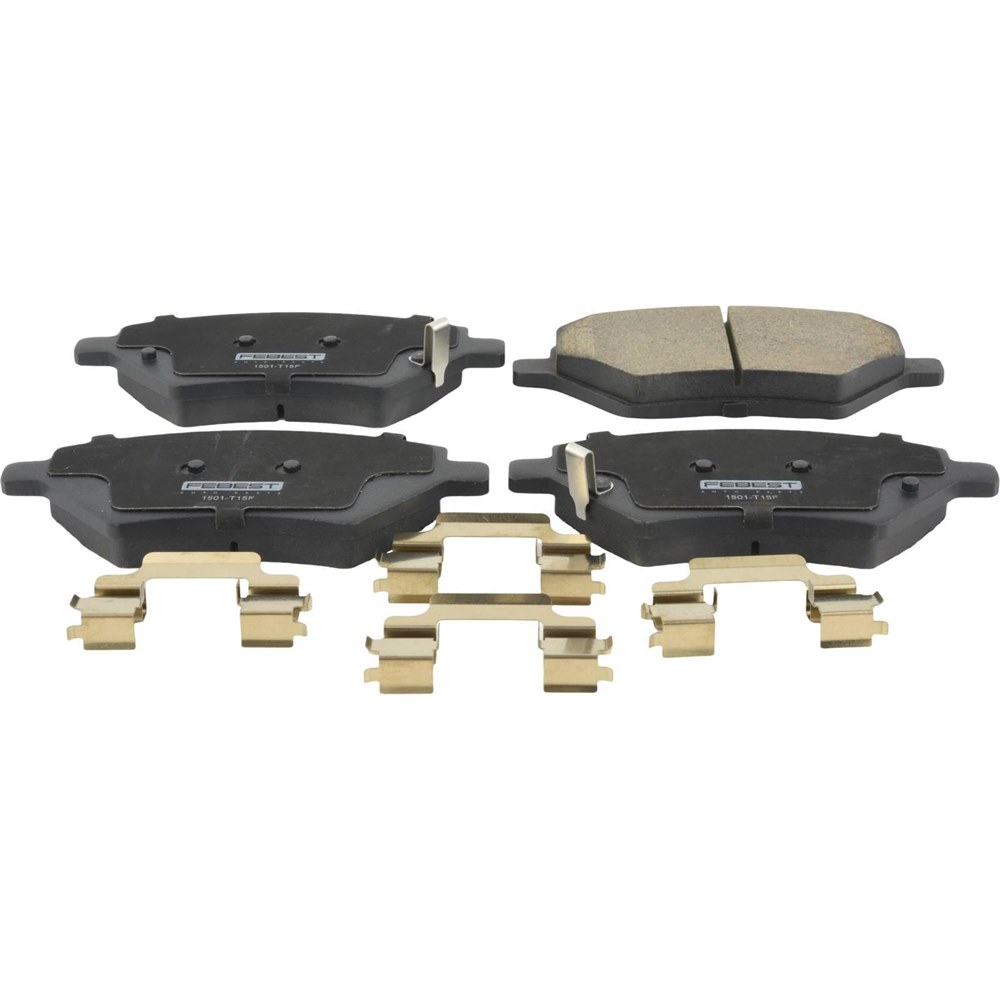 FEBEST 1501T15F Колодки тормозные передние комплект