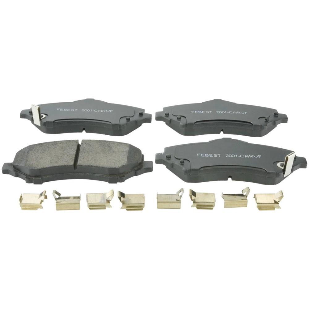 FEBEST 2001CARVF Колодки передние JEEP GRAND CHEROKEE III 2004-2010 2001-CARVF