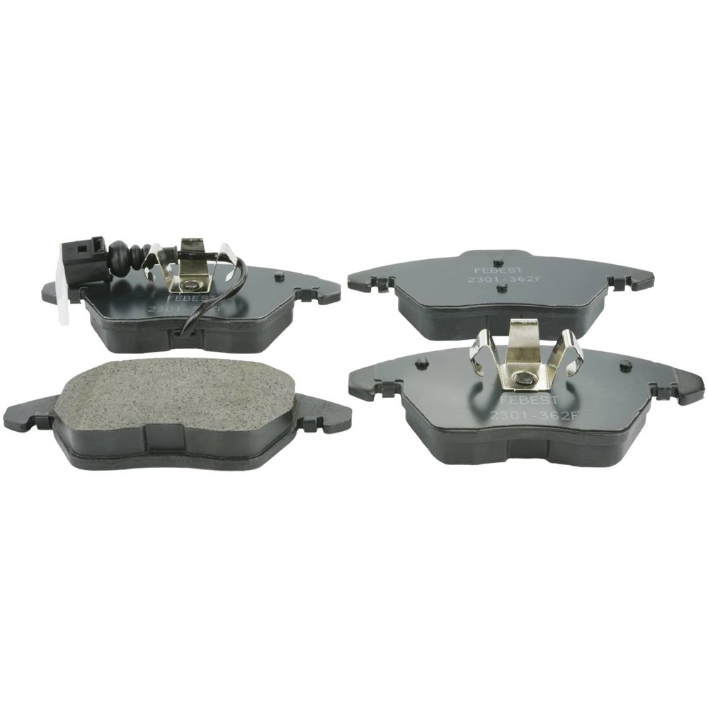 FEBEST 2301362F Колодки передние SKODA OCTAVIA (1Z), RAPID, VW PASSAT 06-15 2301-362F