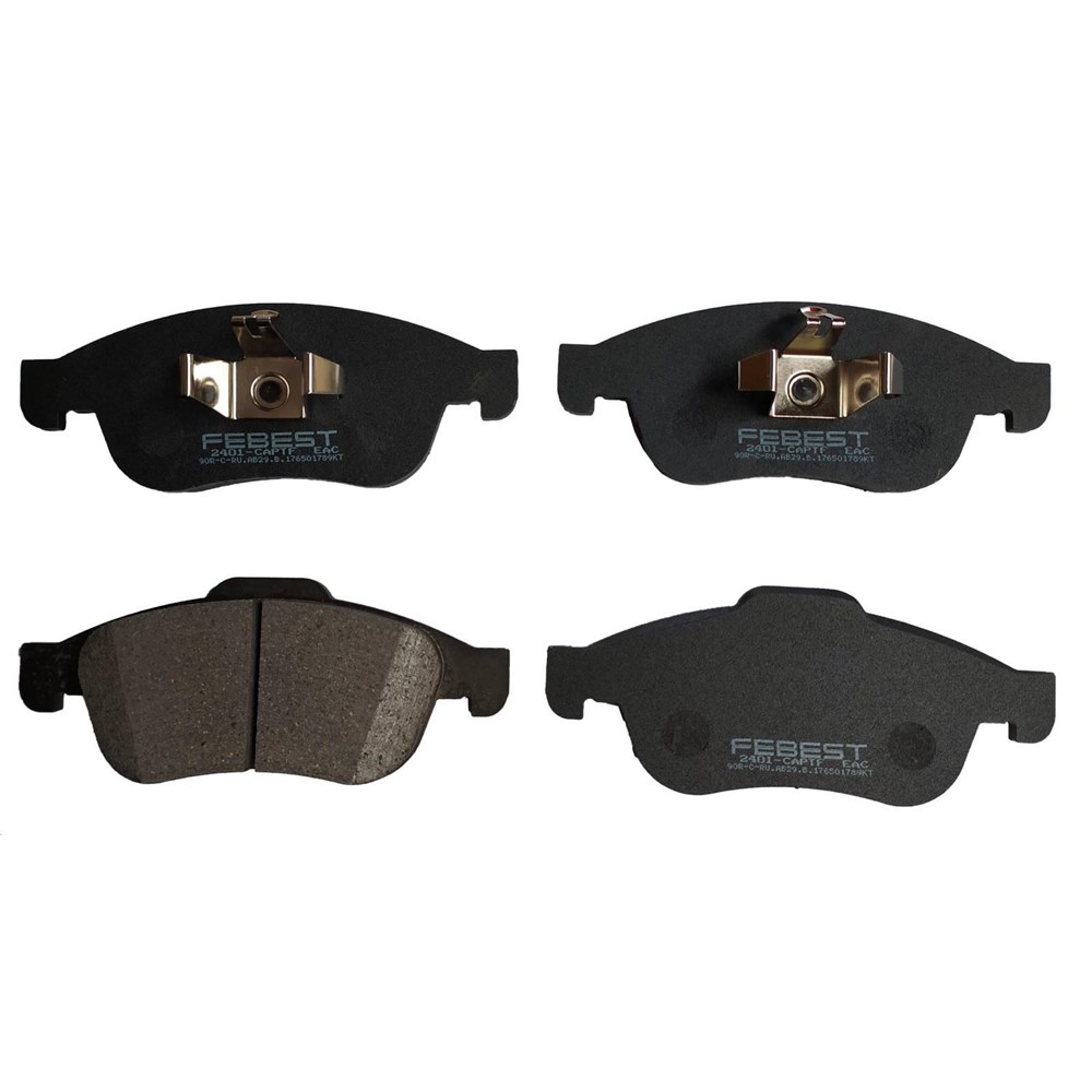 FEBEST 2401CAPTF Колодки передние RENAULT DUSTER I/II 2401-CAPTF