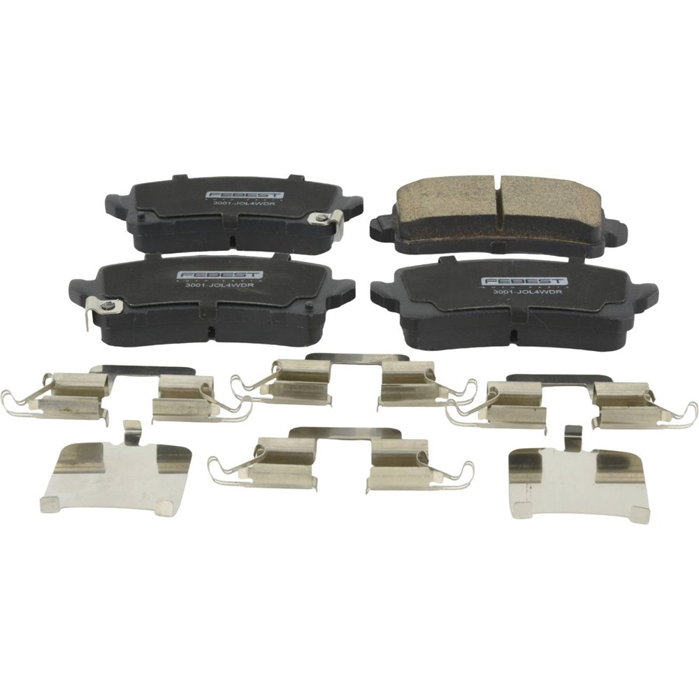 FEBEST 3001JOL4WDR Колодки тормозные HAVAL JOLION 20- 4WD зад.