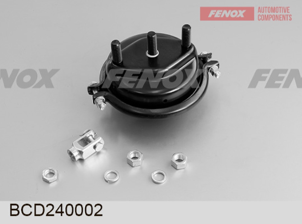 FENOX BCD240002 КАМЕРА ТОРМОЗНАЯ Тип 24, шпильки М16*1,5 (120мм), шток М16*1,5 (короткий), вылет штока 42мм, ход што