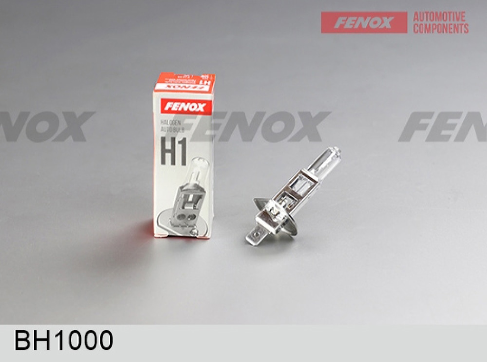 FENOX BH1000 Лампа галогеновая головного света H1 P14,5s 12V 55W PRIME.LT картон 1шт