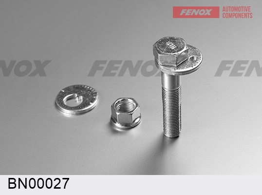 FENOX BN00027 Болт эксцентрик SUBARU FORESTER/IMPREZA/LEGACY 07- к-т болт шайба гайка