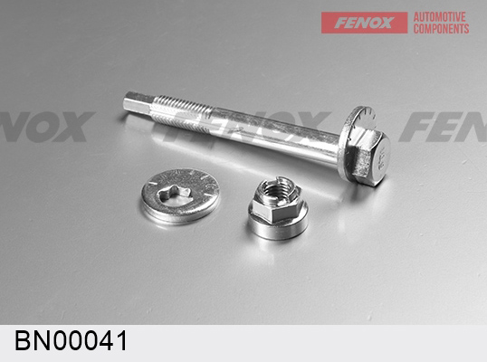 FENOX BN00041 Болт эксцентрик LAND ROVER DISCOVERY 05- к-т болт шайба гайка