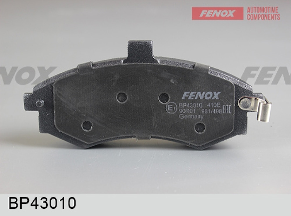 FENOX BP43010 Колодки тормозные дисковые Hyundai Elantra (XD) 00-06, Hyundai Matrix (FC)