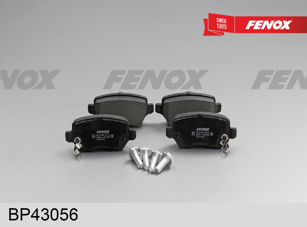 FENOX BP43056 Колодки тормозные OPEL ASTRA G/H/ZAFIRA A задние