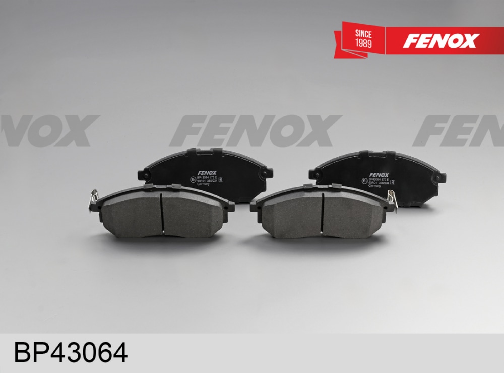 FENOX BP43064 Колодки тормозные NISSAN MURANO/PATHFINDER/QASHQAI/RENAULT KOLEOS передние