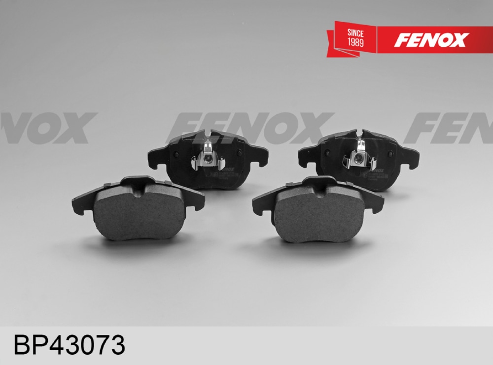 FENOX BP43073 Колодки тормозные дисковые Opel Vectra C 02-, Signum 03-, Saab 9-3 98-