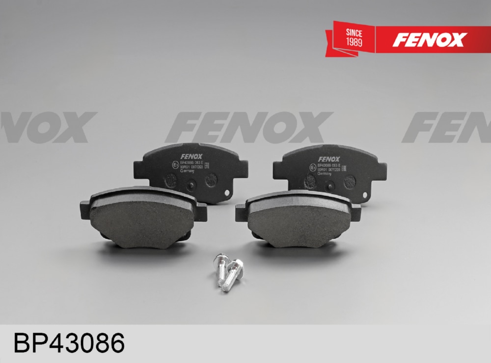 FENOX BP43086 Колодки тормозные дисковые Ford Transit 06-, Transit Tourneo 06-