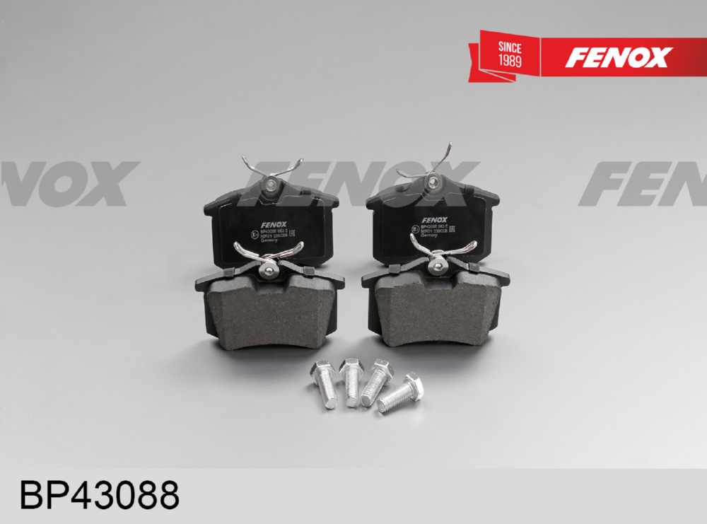 FENOX BP43088 Колодки торм.зад.
