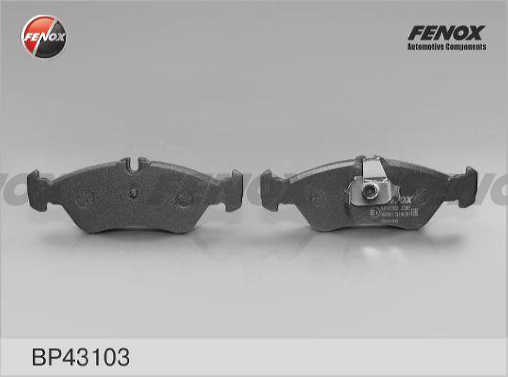 FENOX BP43103 Колодки тормозные дисковые Mercedes-Benz Sprinter 95-06, VW LT 28-35/28-46 96-06